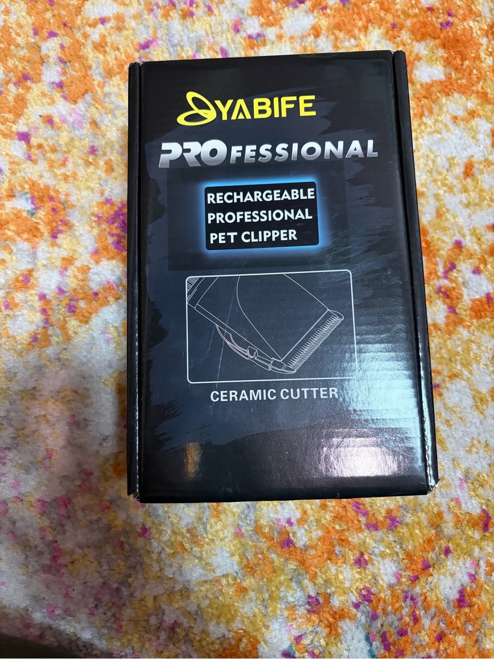 Professional Rechargeable Pet Clipper - Gold
